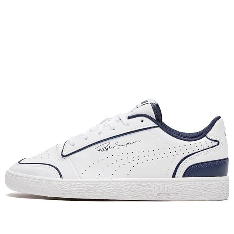 PUMA Ralph Sampson Low Perforated Outline 'White Peacoat' 374070-03
