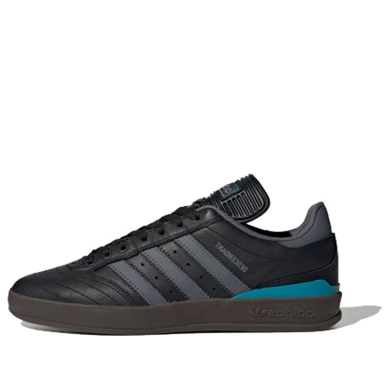 adidas originals CRUSTAR Retro Low Tops Casual Skateboarding Shoes Black Gray 'Black Blue' EH1675
