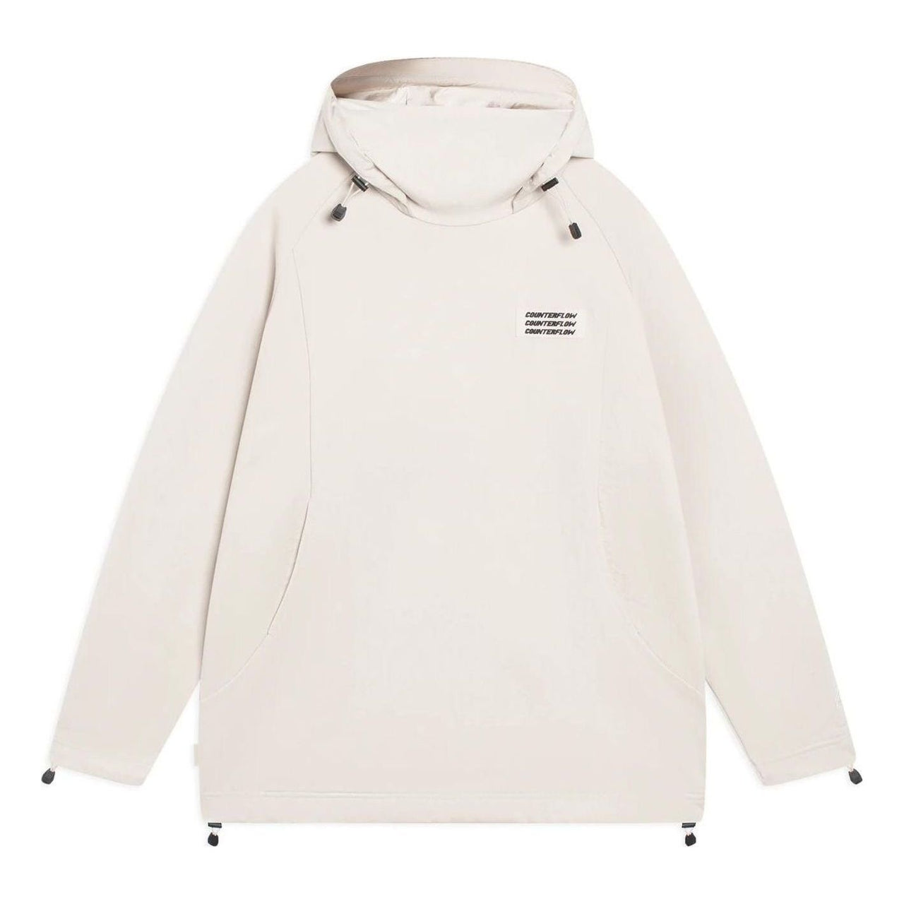 Li-Ning Counterflow Triple Logo Hoodie 'Beige' AWDSH69-1