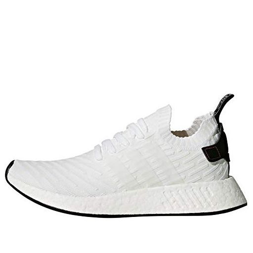 adidas NMD_R2 Primeknit 'White Black' BY3015