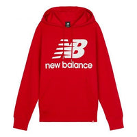 New Balance Big Logo Sweat Pullover Hoodie 'Red' AMT03558-REP