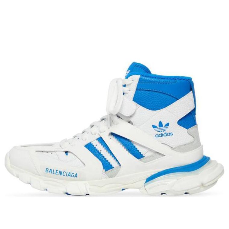 Balenciaga x adidas originals Track Forum Sneakers 'White Blue' 712828W3CZ19040