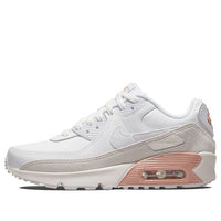 (GS) Nike Air Max 90 Leather 'White Metallic Red Bronze' CD6864-117