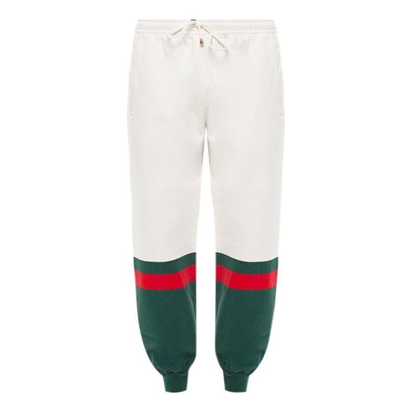 Gucci Web Panel Jogger Pant 'White' 625403-XJCSU-9146