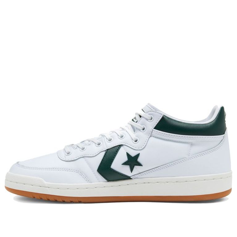 Converse Fastbreak Pro Mid 'White Deep Emerald' 166247C