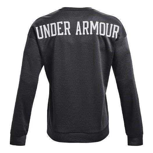 Men's Under Armour Recover Round Neck Training Loose Sports Gray 1361757-001