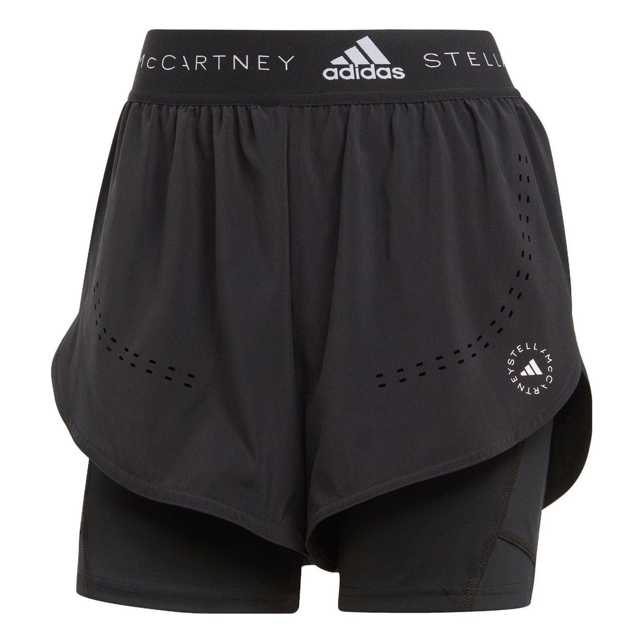 (WMNS) adidas Truepurpose Two-in-one Shorts 'Black' HS4258