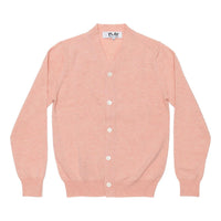 COMME des GARCONS PLAY Cardigan Pastel Series Sleeve Heart 'Pink' AZ-N092-051-5