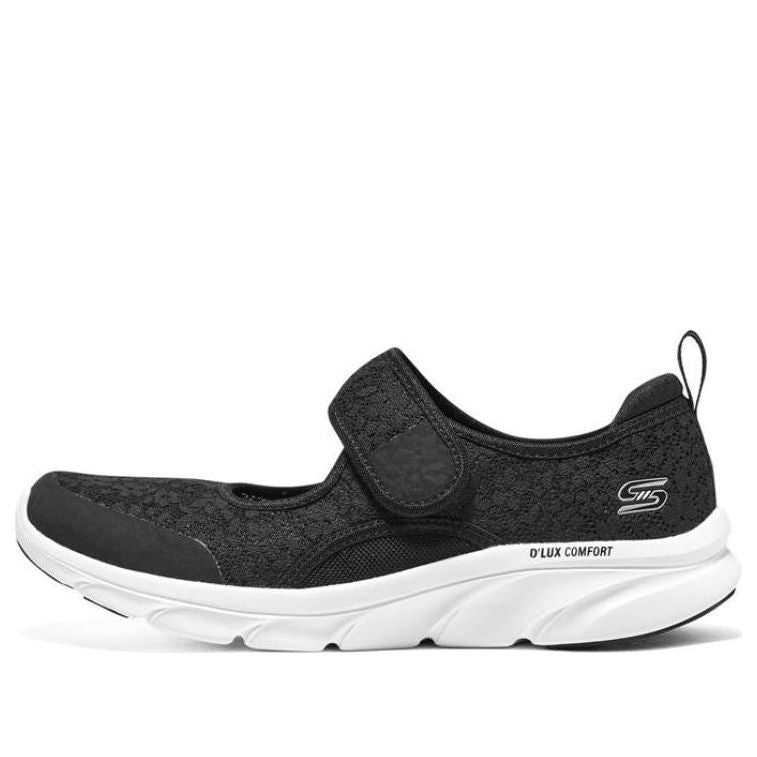 (WMNS) Skechers Dlux Comfort 'Black' 104345-BKW