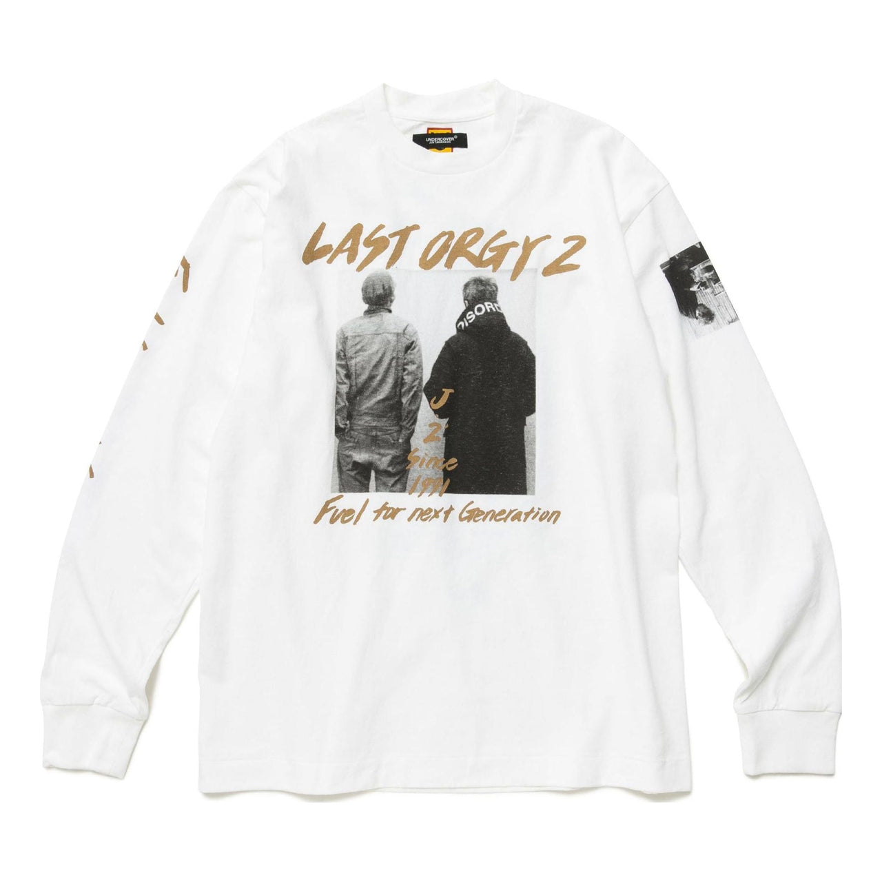 HUMAN MADE x Undercover Last Orgy 2 1991 Long Sleeve T-shirt 'White' XX24CS002