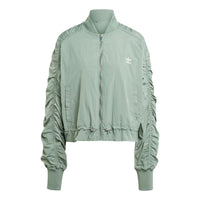 (WMNS) adidas Originals Lightweight Bomber Jacket Asia Sizing 'Green' IY3421