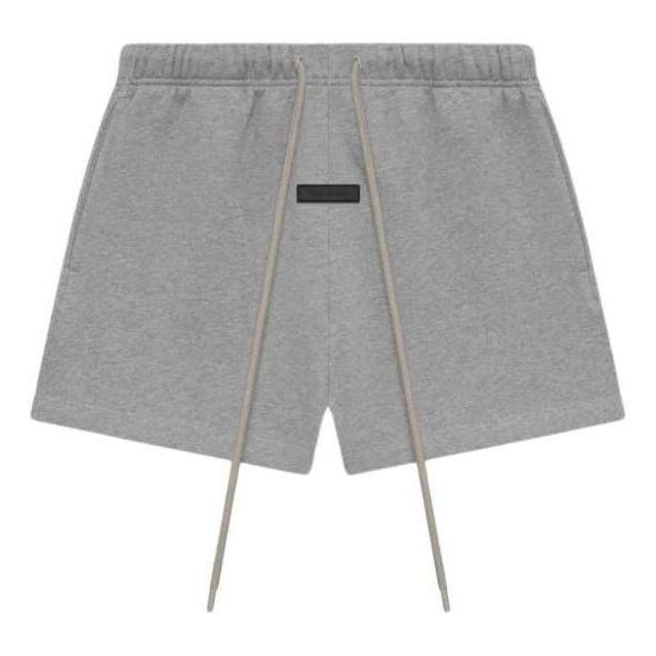 Fear of God Essentials SS24 Fleece Running Short 'Dark Heather Oatmeal' 160SP244173F