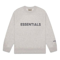 Fear of God Essentials FW20 Crew Neck Sweatshirt 'Light Oatmeal' 0192250500228260