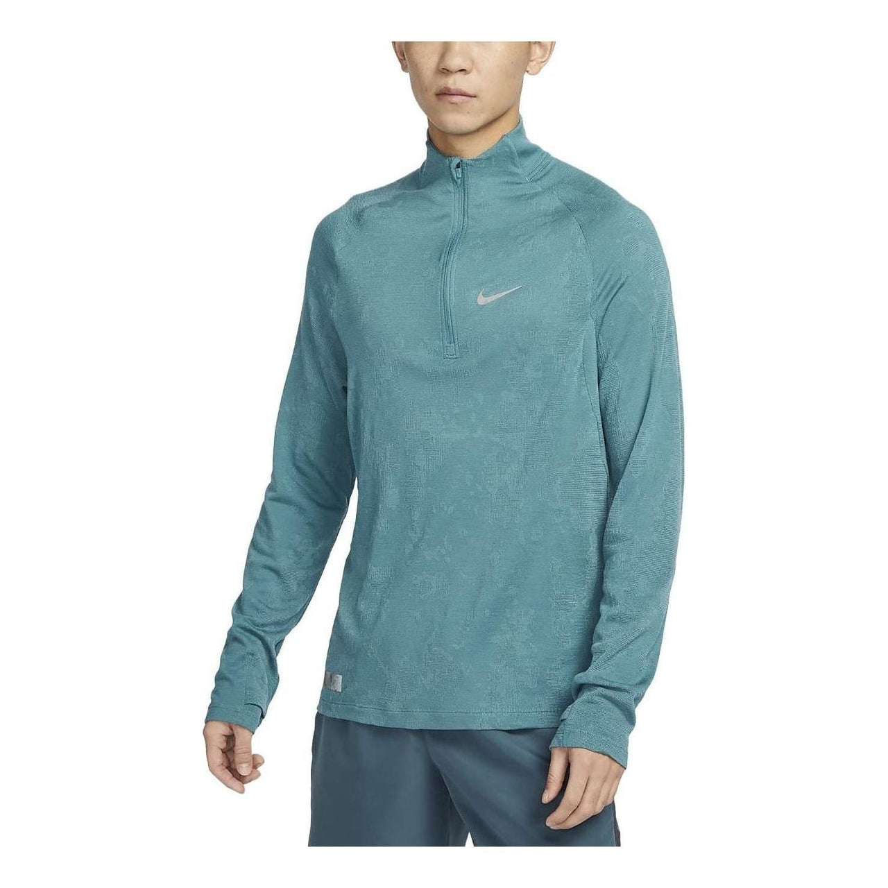 Nike Therma-FIT Repel Element 1/2 Zip Long Sleeve T-shirt 'Green' DV9288-379