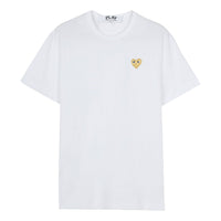 COMME des GARCONS PLAY Gold Heart T-Shirt 'White' AZ-T216-051-4