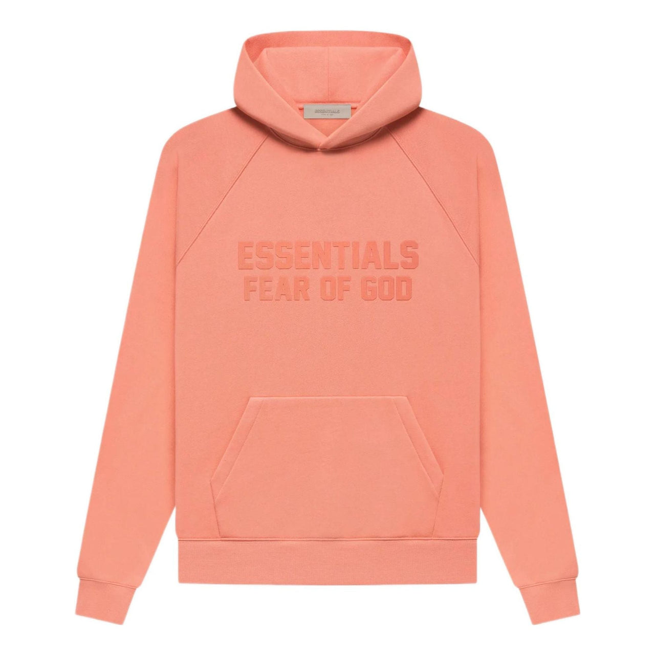 Fear of God Essentials FW22 Hoodie 'Coral' FOG-FW22-029