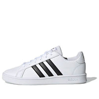 (GS) adidas Grand Court J 'White Black' EF0103