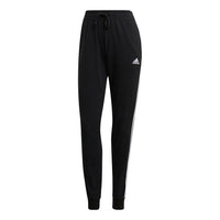 (WMNS) adidas Training Essentials 3-Stripes Pants Asia Sizing 'Black' GM5542