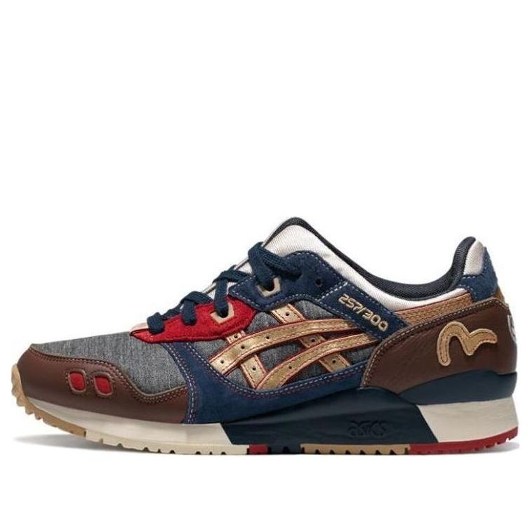 ASICS Gel-Lyte 3 300 x EVISU 'Grey Blue Dark Brown' 1203A301-500