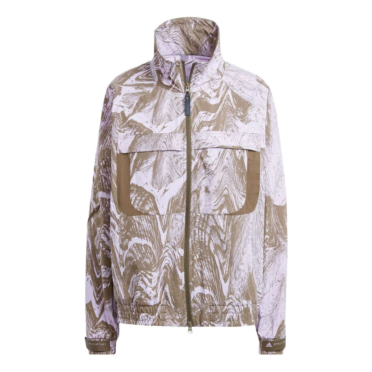 (WMNS) adidas By Stella McCartney TrueCasuals Woven Track Jackets 'Purple Brown' IB5095