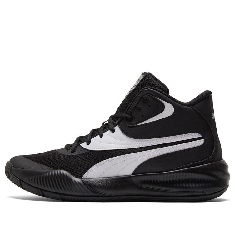 PUMA Triple Mid 'Black White' 376451-09