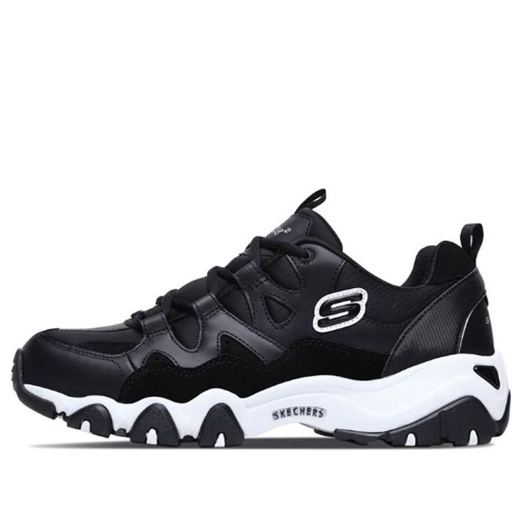Skechers D'Lites 2.0 Running Shoes Black/White 999042-BLK