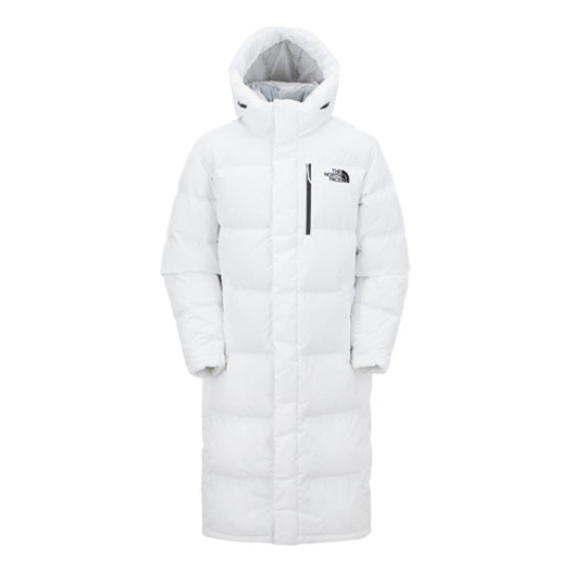 THE NORTH FACE Long Down Winter Jacket 'White' NC1DM71B
