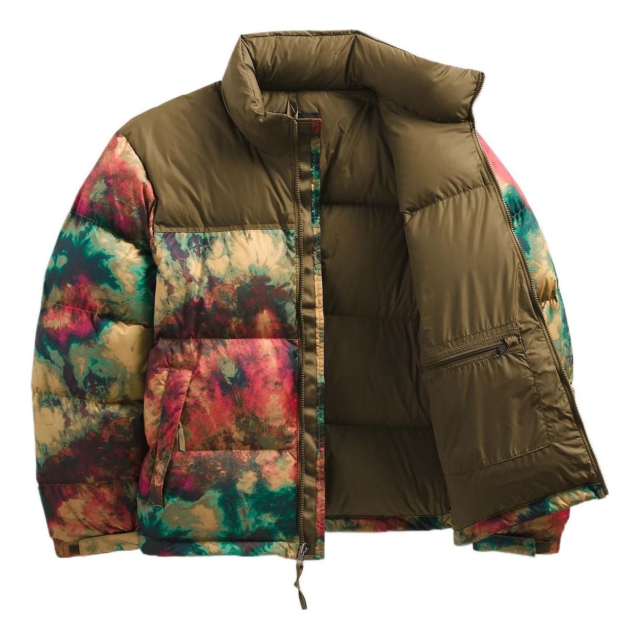 THE NORTH FACE 1996 Retro Nuptse Jacket ANTELOPE TAN ICE DYE PRINT NF0A5IX4-94B