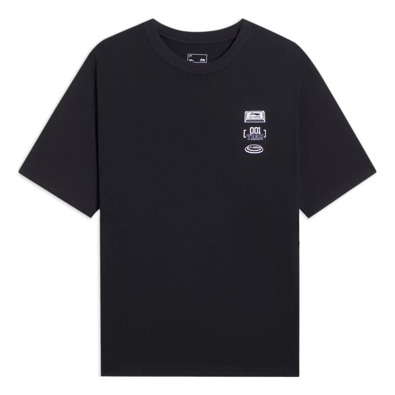 Li-Ning 001 Team Graphic T-shirt 'Black' AHSS899-3