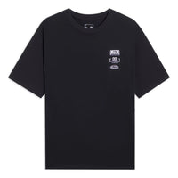 Li-Ning 001 Team Graphic T-shirt 'Black' AHSS899-3