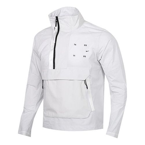Nike SPORTSWEAR TECH PACK Woven Storm Jacket Silver Gray White CK0711-094
