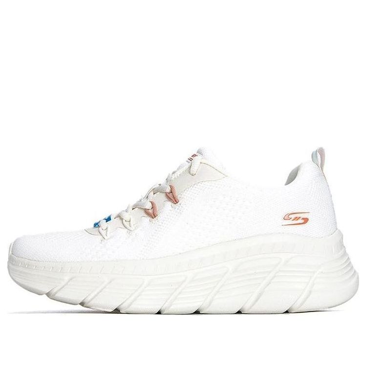 (WMNS) Skechers BOBS B FLEX HI 'White' 117382-OFWT