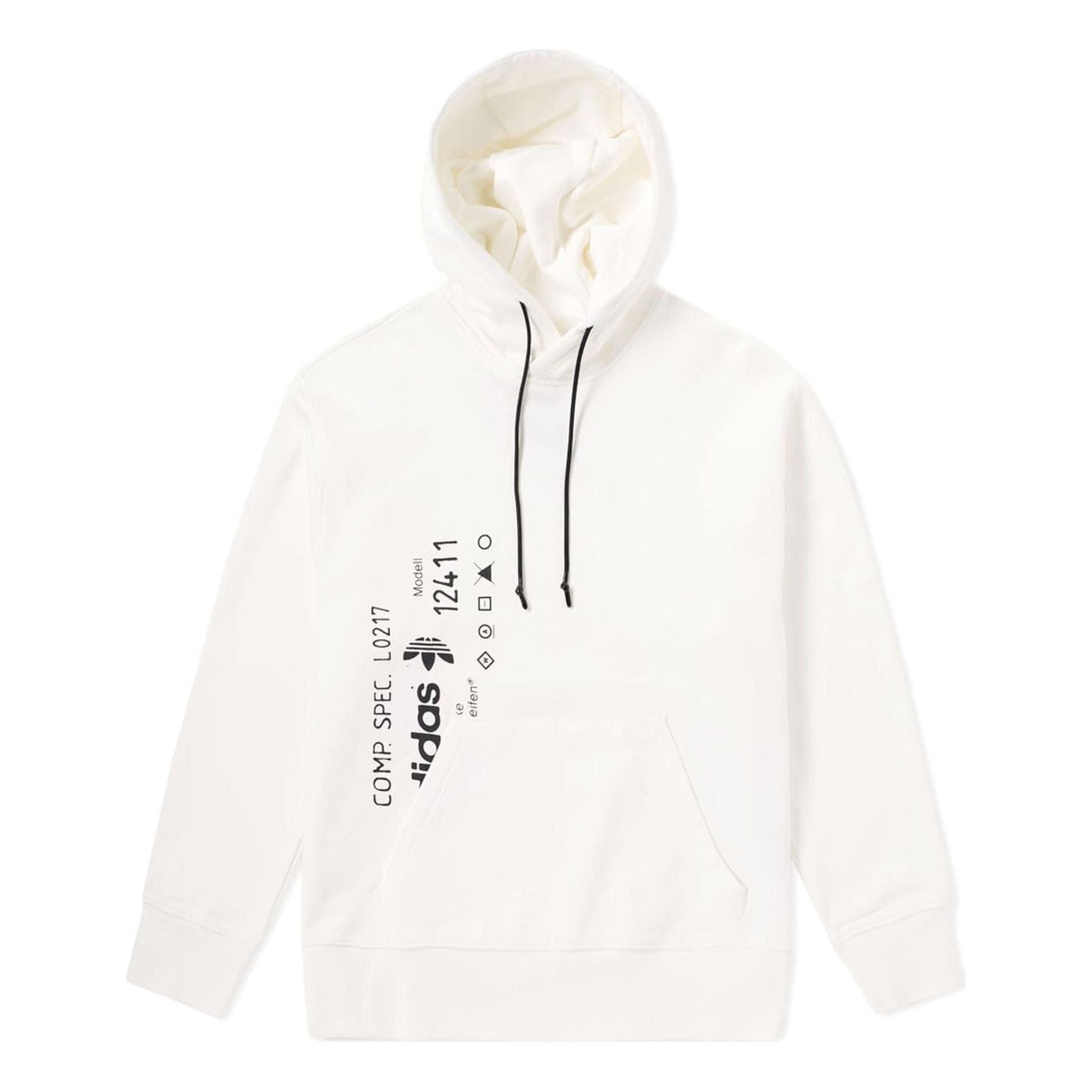 adidas Originals x Alexander Wang Graphic Hoodie 'Core White' CV5052