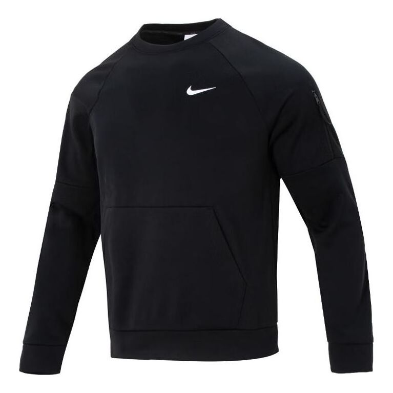 Nike Therma FIT Crewneck Sweatshirt 'Black' FB8506-010