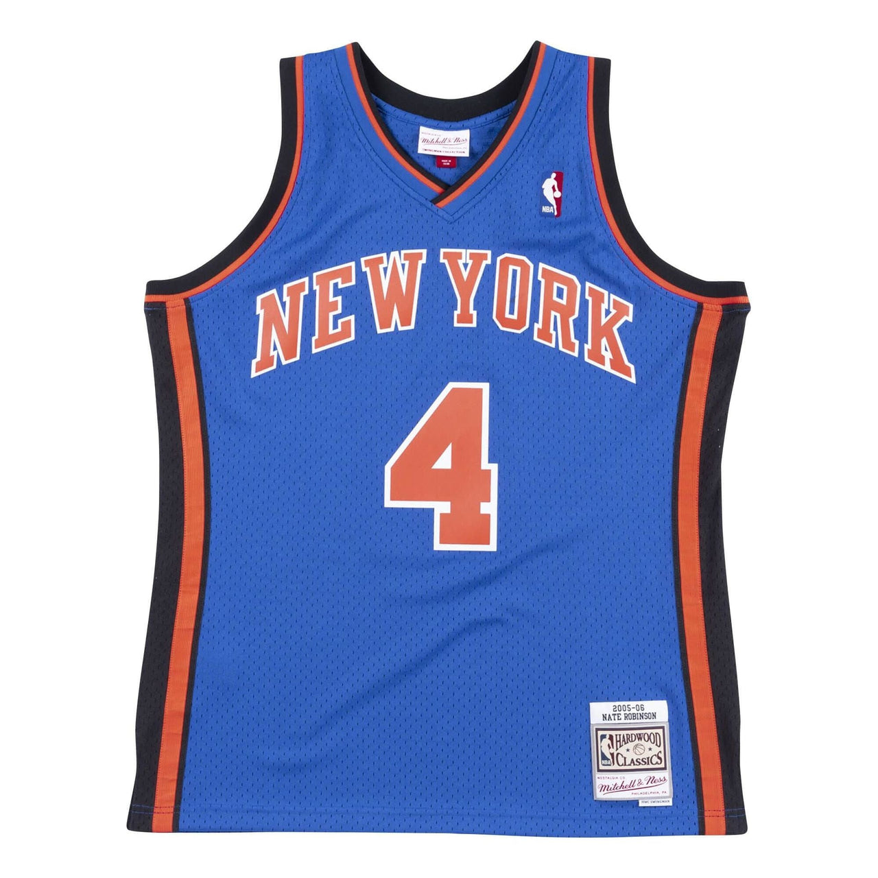 Mitchell & Ness x NBA New York Knicks 2005-06 Swingman Jersey 'Nate Robinson 4' SMJYGS18444-NYKROYA05NRB