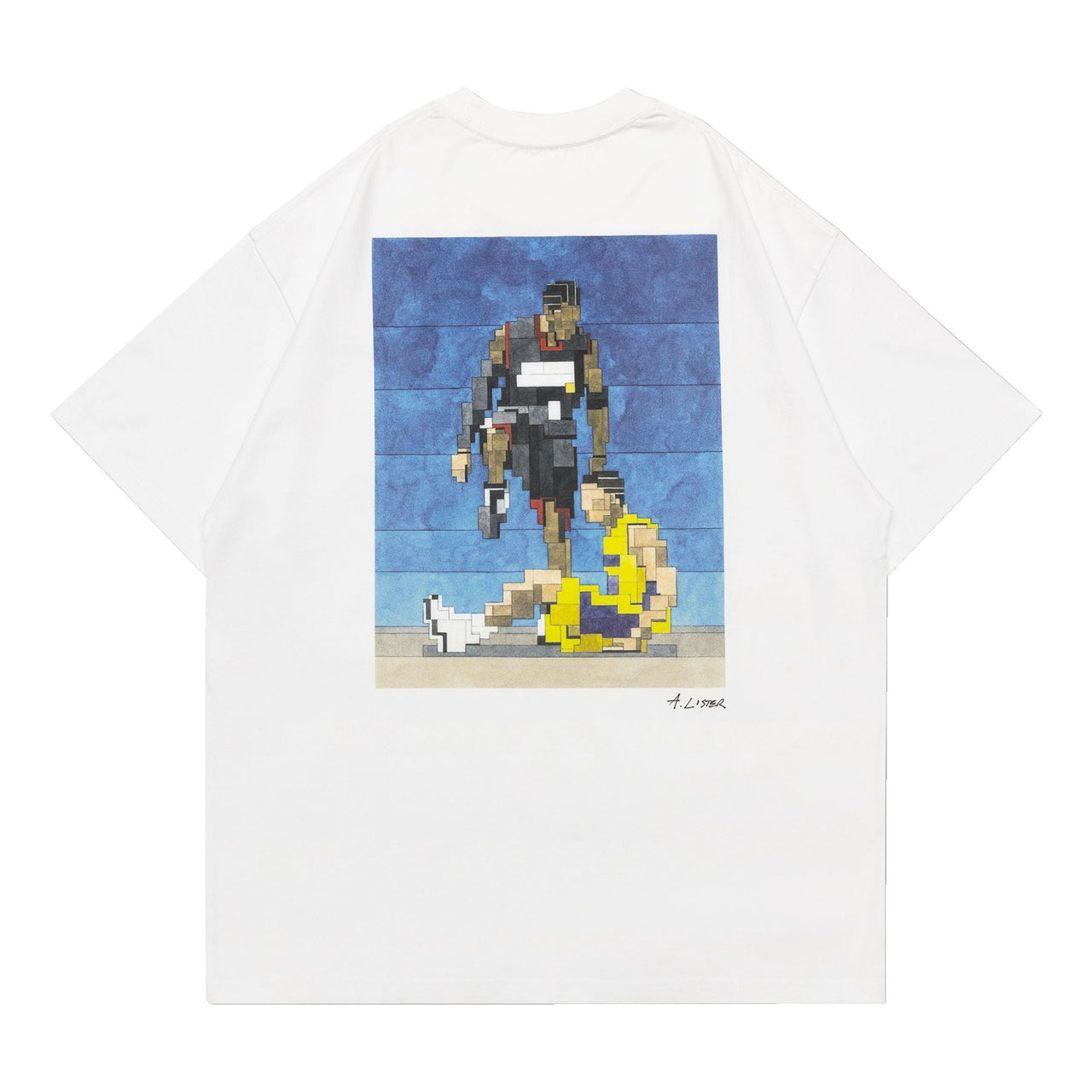 Grocery Answer Tee By Adam Lister GRO-ANSWER-WHT