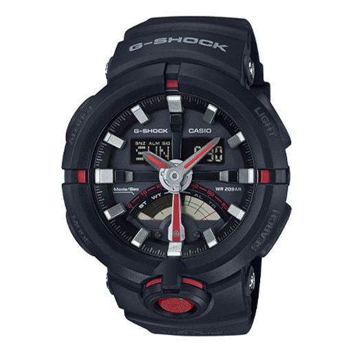 CASIO G-Shock Analog-Digital 'Black' GA-500-1A4