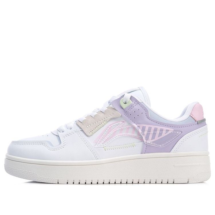 (WMNS) Li-Ning Tianji 'White Purple' AGCP362-12