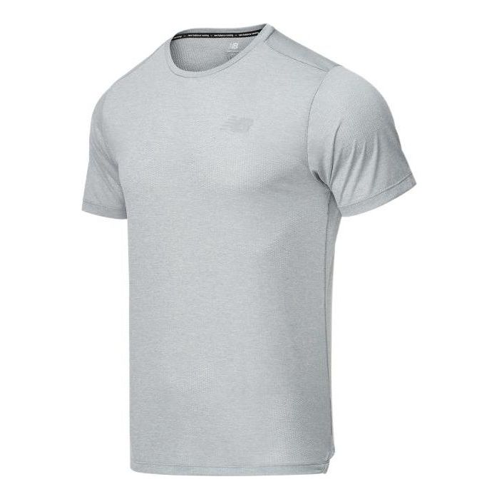 New Balance Impact Run Short Sleeve 'Athletic Grey' MT21262-AG