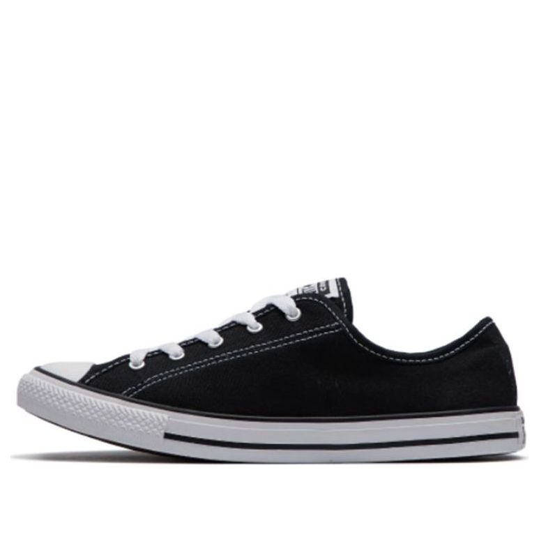 (WMNS) Converse Chuck Taylor All Star Dainty Low Top 'Black' 564982C