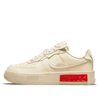 (WMNS) Nike Air Force 1 Fontanka 'Pearl White University Red' DA7024-200