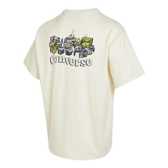 Converse Musical Frogs Tee 'Beige' 10024761-A02
