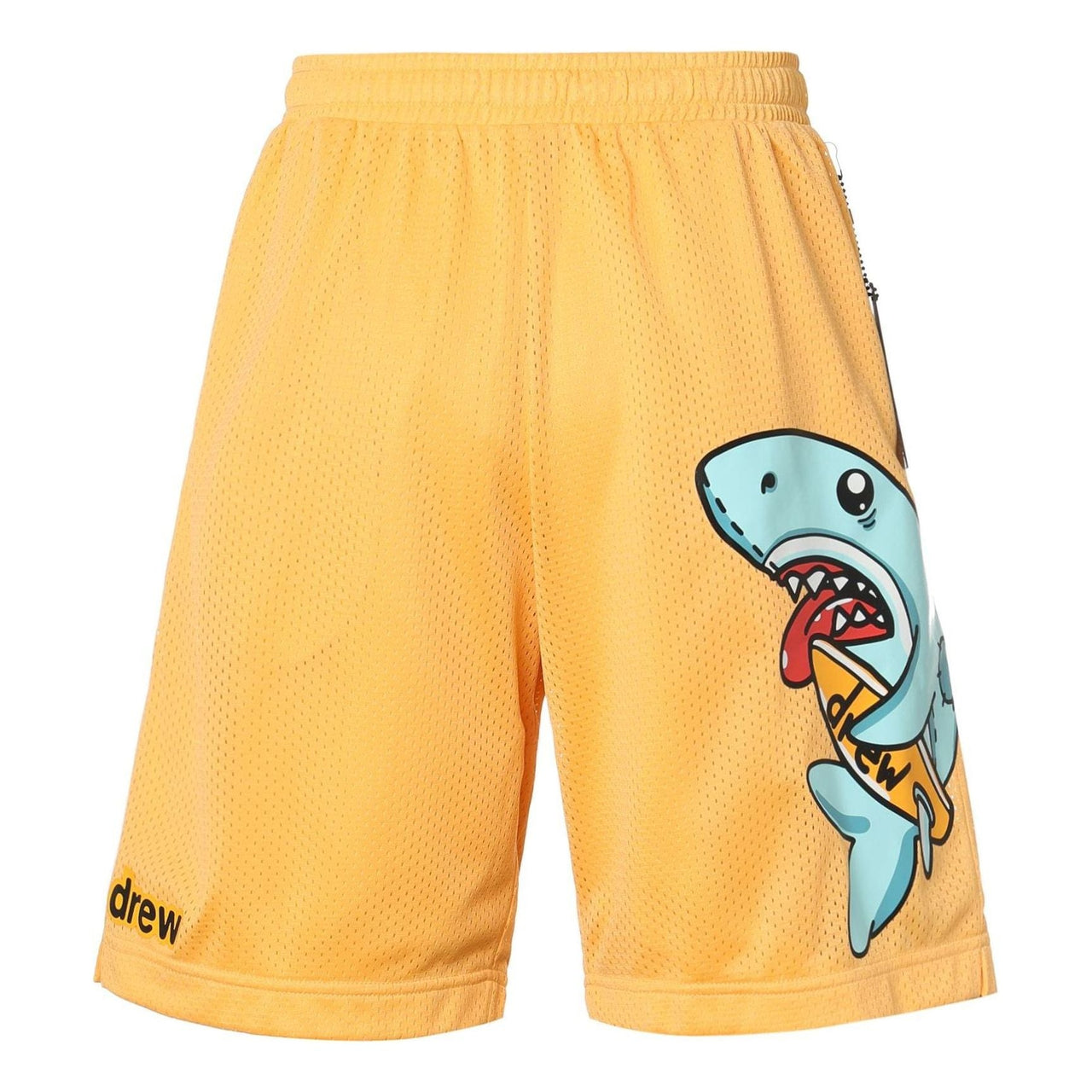 Drew House Figment Mesh Shorts 'Tangerine' DR-SS21-136