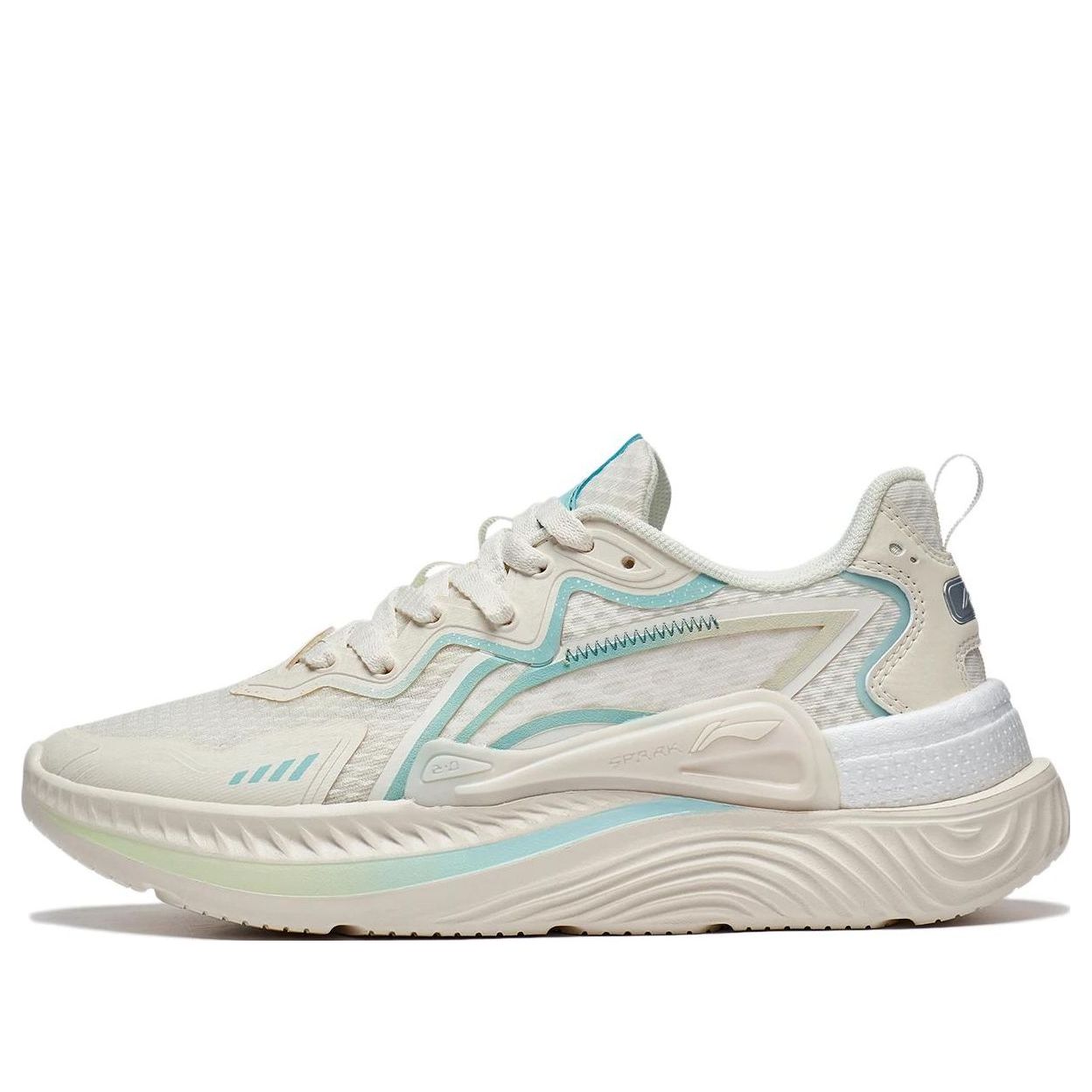 (WMNS) Li-Ning Qingyou 'Beige Mint Green' AGLT058-1