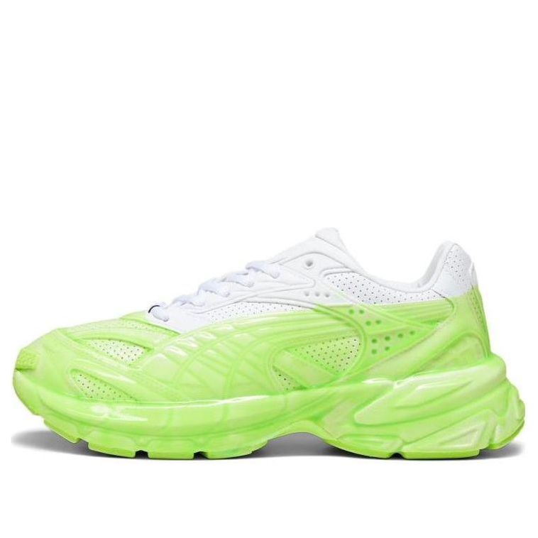 PUMA Velophasis Slime 'White Neon Green' 393754-01