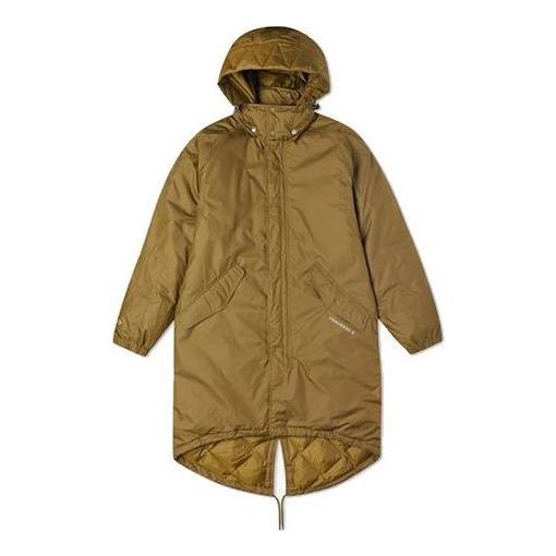 ConverseConverse Down Long Trench Coat 'Brown' 10019985A03
