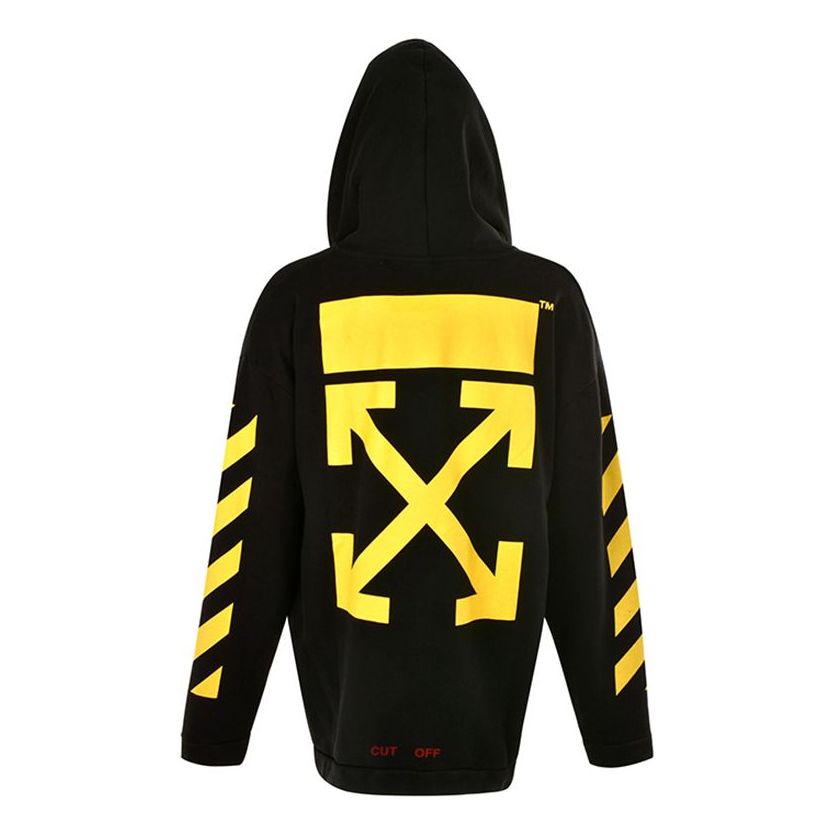 Off-White Mens Arrows Sketch Logo Loose Sweater OMBB00930371099