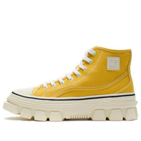 Li-Ning CF Classic Canvas Hi  'Yellow White' AGCS206-7