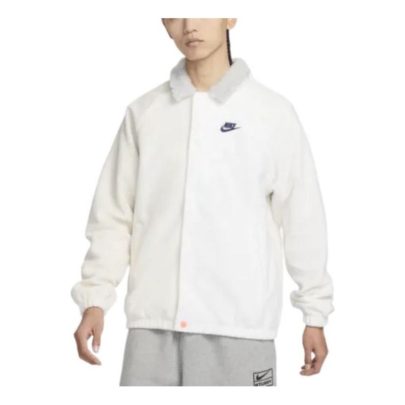 Nike Sportswear Knit Jacket 'White' FB1827-133