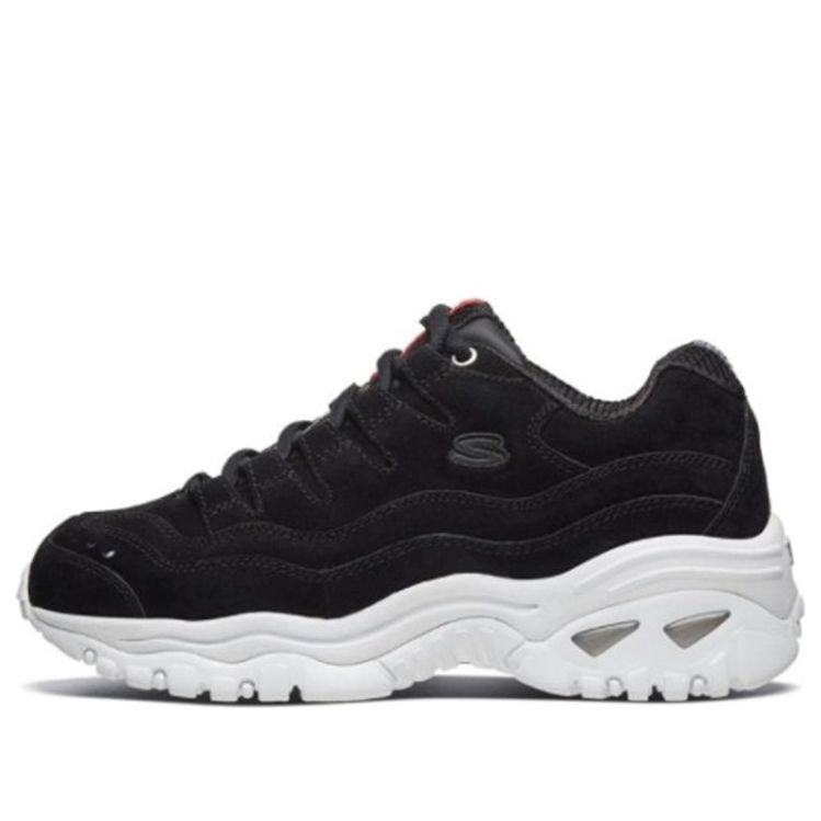 (WMNS) Skechers Energy Low-Top Running Shoes Black 13401-BLK